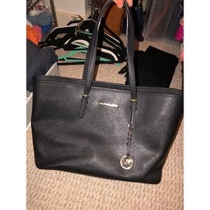 Michael Kors Signature Tote - Black